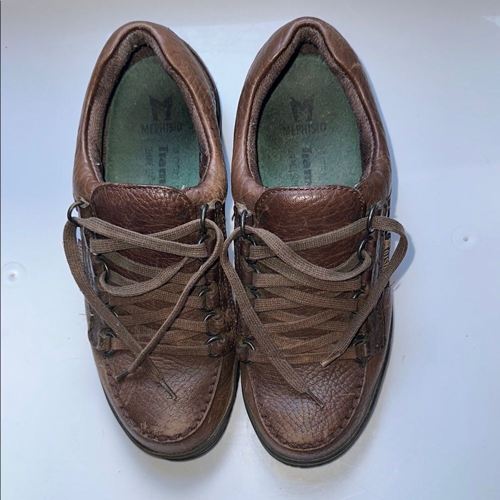 Mephisto Trampolin Men’s Brown Leather Shoes